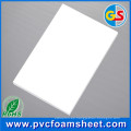 Venta caliente blanco 5 mm 15 mm 16 mm 18 mm 0.5 g / cm3 lámina de espuma de PVC para muebles